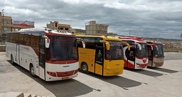 کاهش اتوبوس های آذربایجان شرقی از ۱۲۰۰ به ۴۰۰ دستگاه